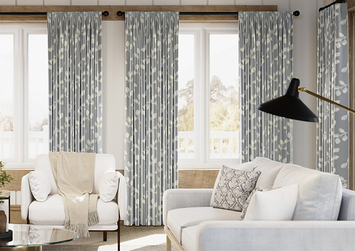 Loralei, Stormy - Made to Measure Curtains - Image 3